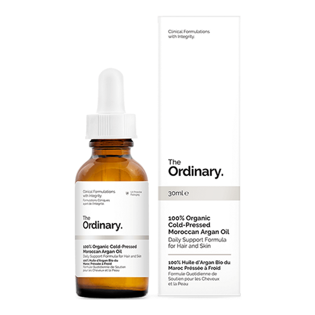 The Ordinary 100% Organic Cold-Pressed Moroccan Argan Oil 30ml