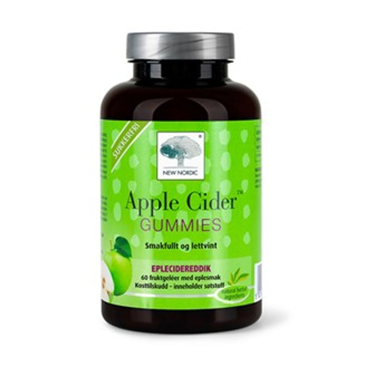 New nordic eplecidereddik gummies 60stk
