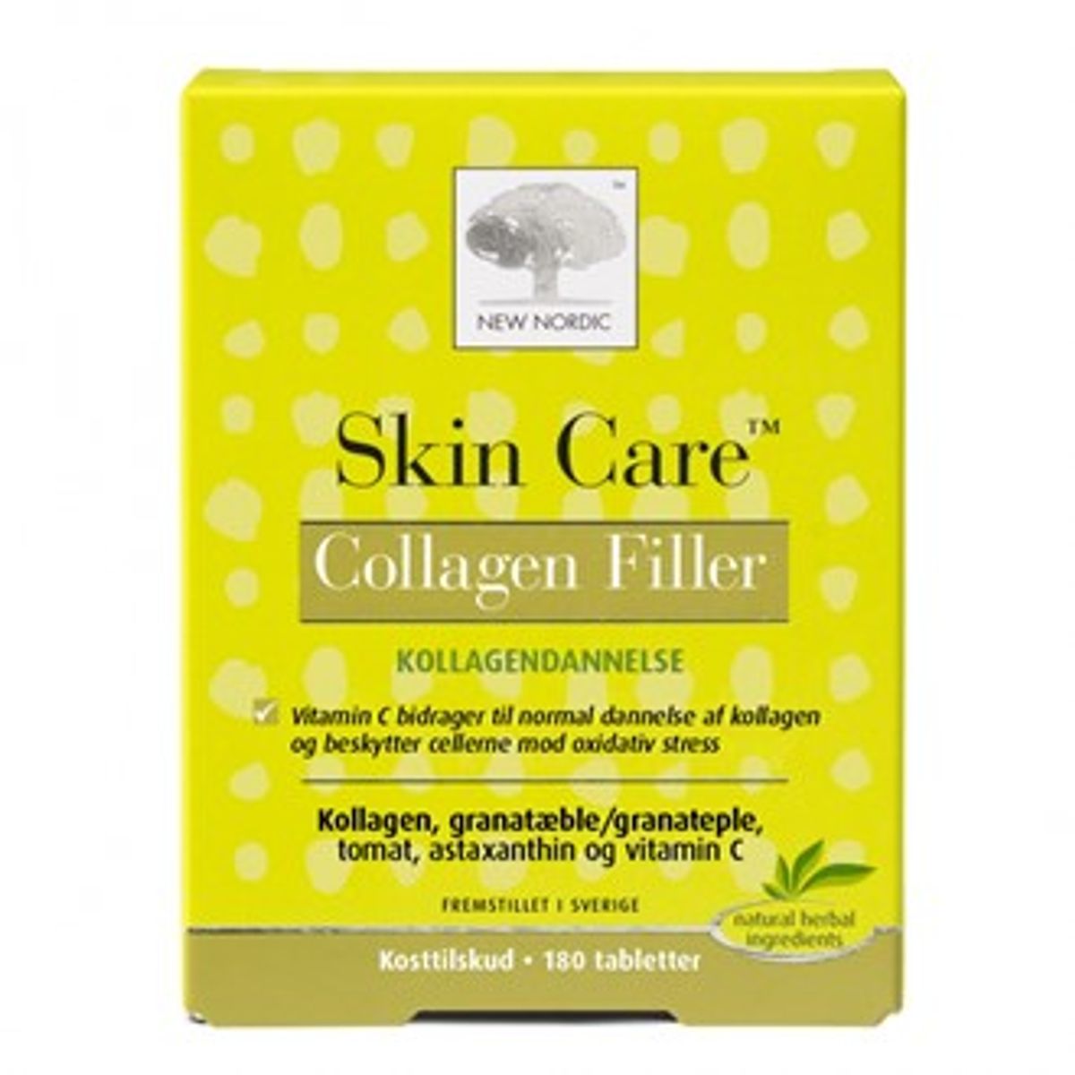 New nordic skin care collagen filler 60 tab