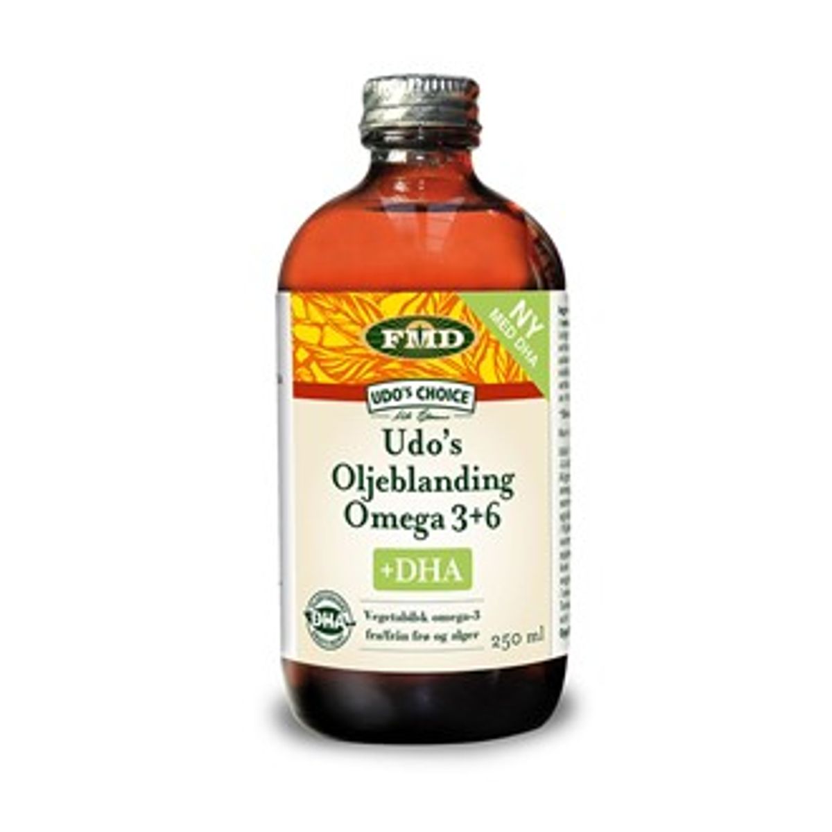 Udo`s choice oljeblanding + dha 250 ml